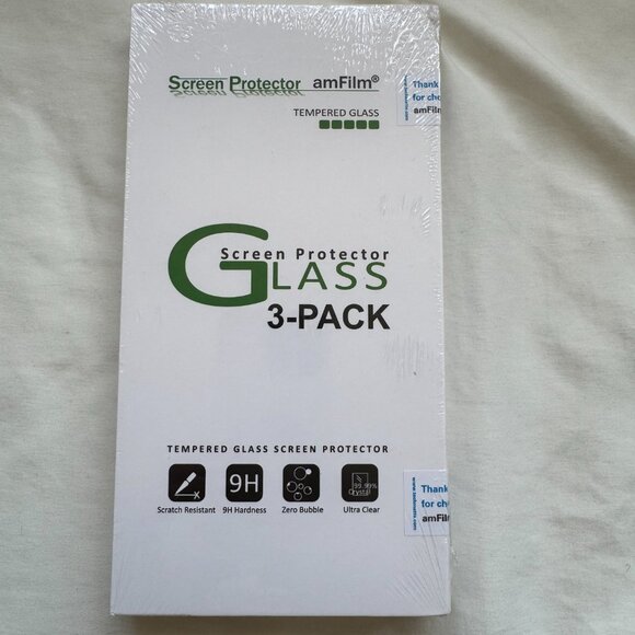 NWT amFilm Nintendo Switch Tempered Glass Screen Protector Compatible 7'' (2021) - Picture 7 of 14